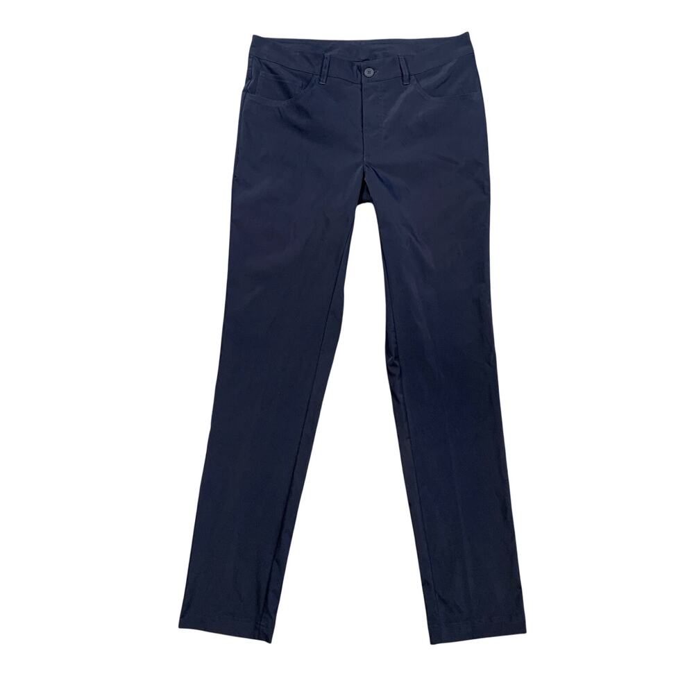 Lacoste Sport Pants Men 32 Blue Marine Slim Fit Lightweight Performance Golf